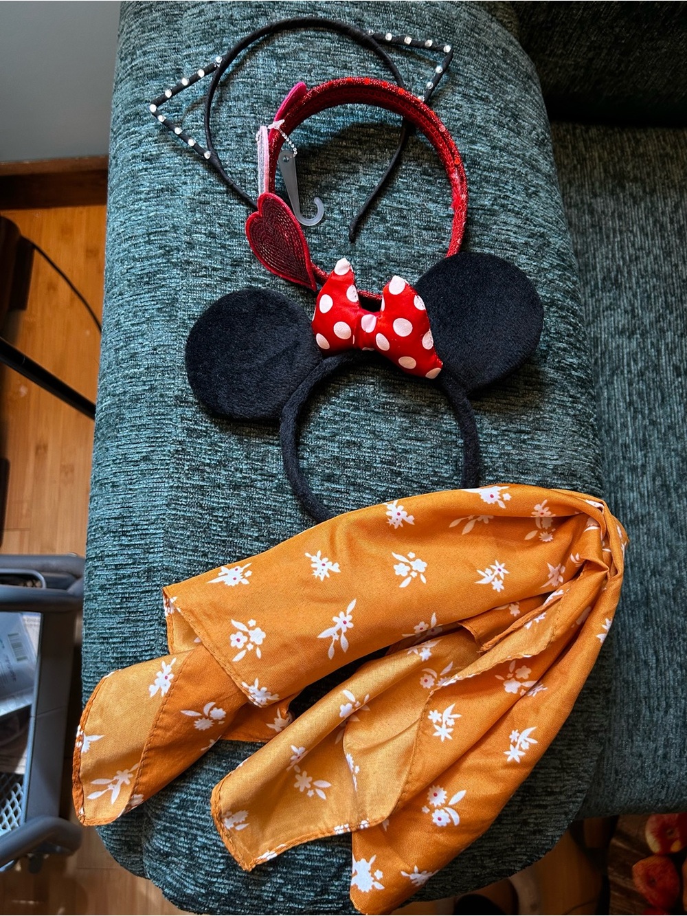 Assorted headbands and bandana